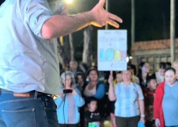 Tincho en Bella Vista: “Me la juego para que Corrientes deje de ser conocida como la provincia donde desaparecen chicos”