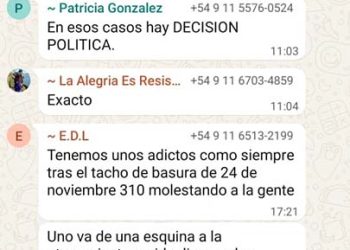 Denuncian que la Policia de la Ciudad crea grupos de WhatsApp para recibir denuncias y que no quede registro en el 911