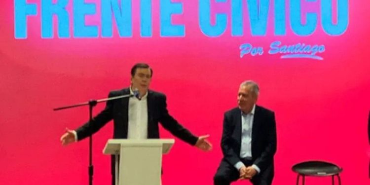 Gerardo Zamora oficializó a Elías Suárez y Carlos Silva Neder en Santiago del Estero