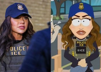 Kristi Noem, Secretaria de Seguridad de EEUU, apuntó contra “South Park” tras haber sido parodiada en la serie