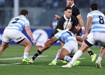 Los Pumas cayeron ante los All Blacks en su debut en el Rugby Championship