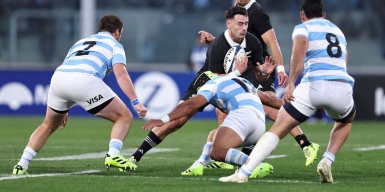 Los Pumas cayeron ante los All Blacks en su debut en el Rugby Championship