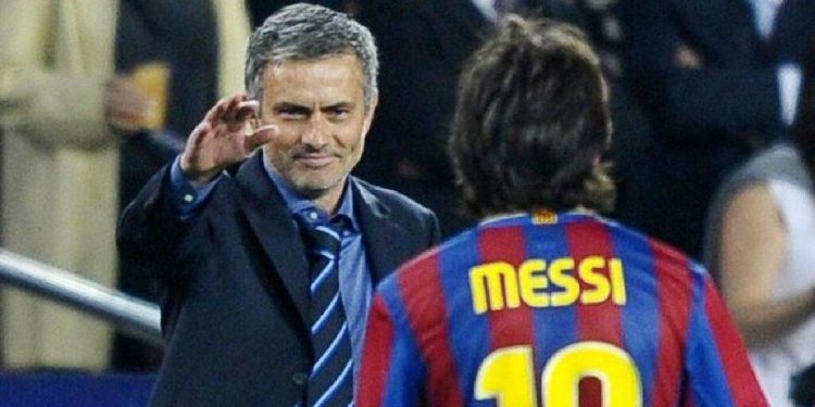 Mourinho sorprendió con un tremendo elogio a Messi: “El jugador que más me hizo crecer como entrenador”