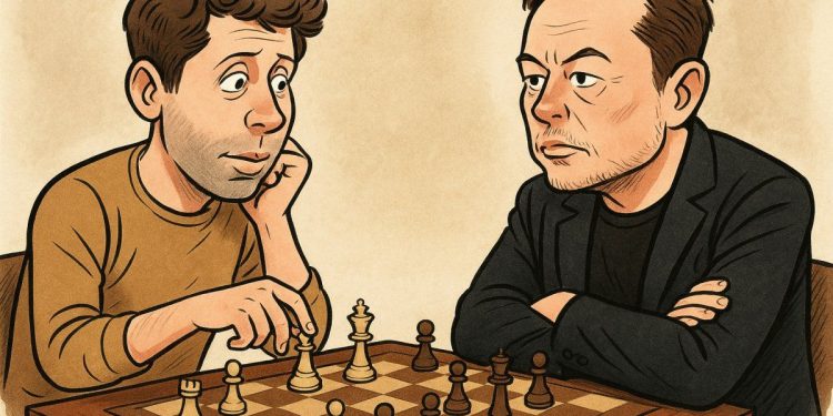 Sam Altman vs Elon Musk: ChatGPT venció a Grok en un torneo de ajedrez de Inteligencia Artificial