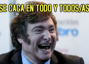 Se caga en todo: En medio de la crisis, Milei se reúne en EEUU con un estafador y una astronauta