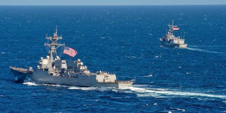 EEUU denunció una maniobra “altamente provocadora” de aviones de Venezuela en el Caribe y anunció que desplegará 10 cazas