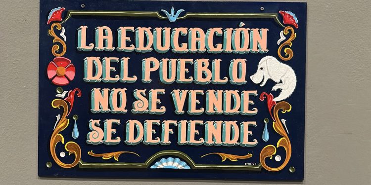 En el ex CCK bajaron obras de una Exposición de Fileteadores por “contenido político que hiere la susceptibilidad del Gobierno Nacional”