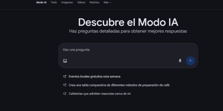 Google presentó su nuevo Modo IA: de qué se trata y cómo funciona