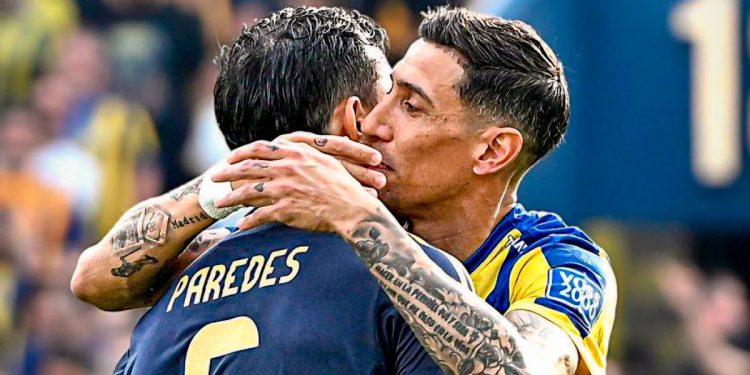 Rosario Central le sacó un empate a Boca gracias a un gol olímpico de Ángel Di María