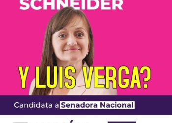 Silvana Schneider habla como si orinara agua bendita y su marido inauguro la gestión desparramando cheques sin fondos