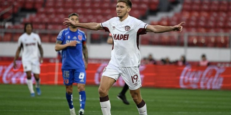 A Lanús se le escapó en el segundo tiempo e igualó con la U. de Chile de visitante