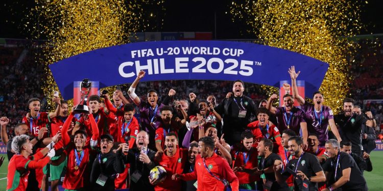 Argentina empujó hasta el final pero no pudo con Marruecos que se consagró campeón del Mundial Sub 20