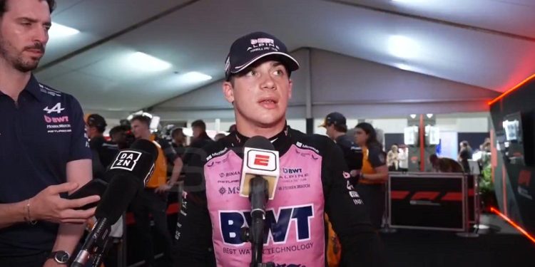 Colapinto confesó que no tiene “feeling con el auto”, tras una mala jornada en Singapur
