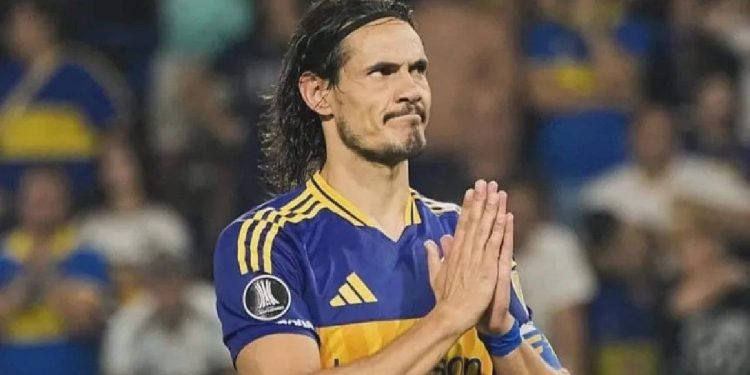 Edinson Cavani, afuera de los convocados por Boca: se pierde el duelo ante Barracas Central por una lesión