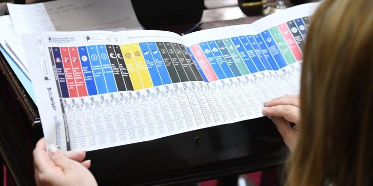 Elecciones 2025: cómo funciona el sistema de Boleta Única que se usará el 26 de octubre