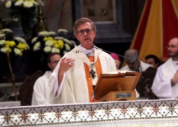 Jorge García Cuerva dio un fuerte mensaje sobre la pobreza, el narcotráfico y los jubilados en la misa de la 51° Peregrinación a Luján