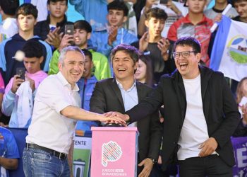 Kicillof encabezó la apertura de las finales de los Juegos Bonaerenses, con récord de inscriptos