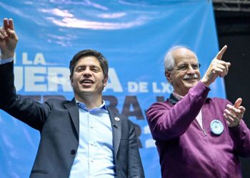 Kicillof: «Si van a cambiar la boleta, que lo pongan a Trump»