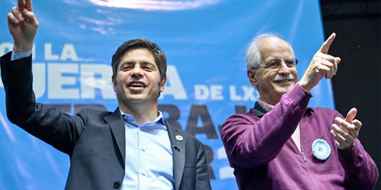 Kicillof: «Si van a cambiar la boleta, que lo pongan a Trump»