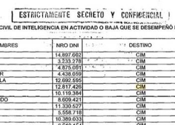Pablo Llonto: «Se robaron el archivo del Batallón de Inteligencia 601 del Ejercito»