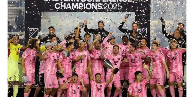 Con goleada y fiesta de Messi, Inter Miami gritó campeón en el Este y se metió en la final de la MLS