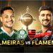 Copa Libertadores: Flamengo y Palmeiras empatan en una final pareja