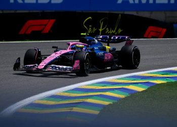 Franco Colapinto salió 16º en la única práctica del GP de San Pablo