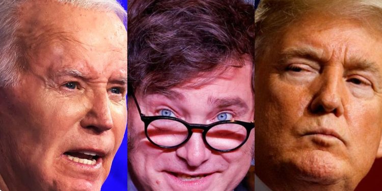 Joe Biden reapareció y cuestionó a Donald Trump por el auxilio a Javier Milei: “¿Quién demonios se cree que es?”