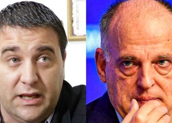 La AFA cruzó a Javier Tebas, presidente del fútbol español: “Sos un Atrevido e irrespetuoso”