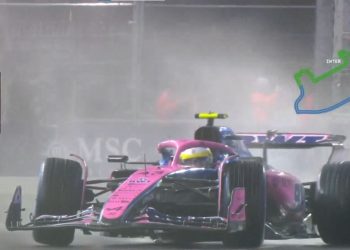 La sorprendente salvada de Franco Colapinto en la clasificación del Gran Premio de Las Vegas