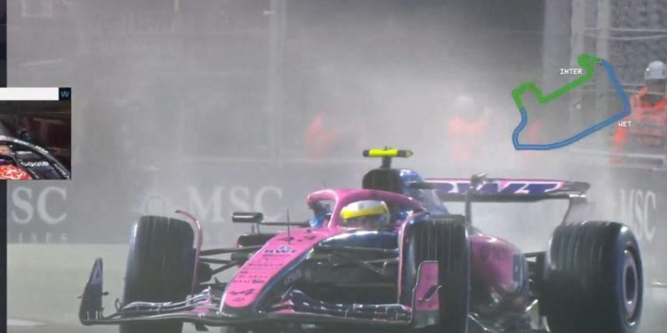 La sorprendente salvada de Franco Colapinto en la clasificación del Gran Premio de Las Vegas