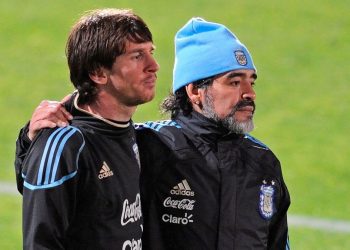 Lionel Messi recordó a Diego Maradona con un emotivo posteo en sus redes sociales