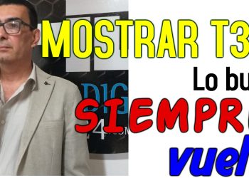 Vuelve MOSTRAR T3V3, el resumen semanal de noticias con Julio Molisano, VIDEO