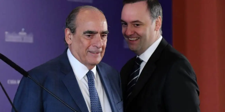 Traspaso de funciones: Manuel Adorni mantiene una reunión con Guillermo Francos