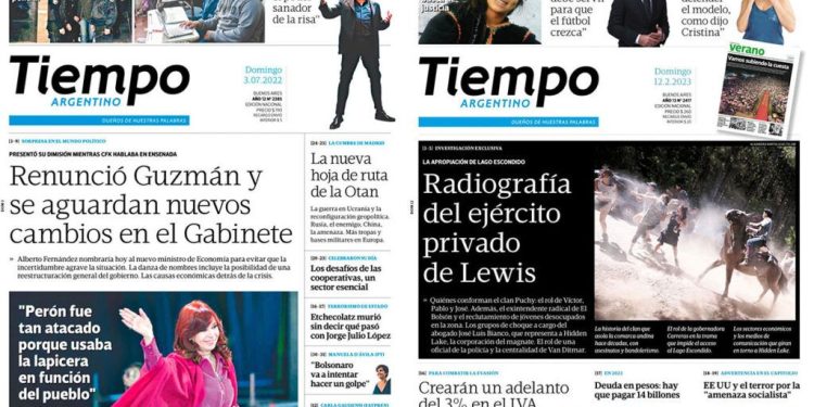 Un mosaico sobre el rasgo pendular y vertiginoso de la política argentina