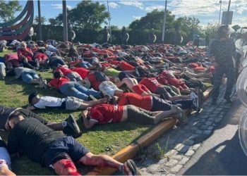Video: así detuvieron a Bebote Álvarez y más de 200 barras de Independiente para evitar un choque entre facciones
