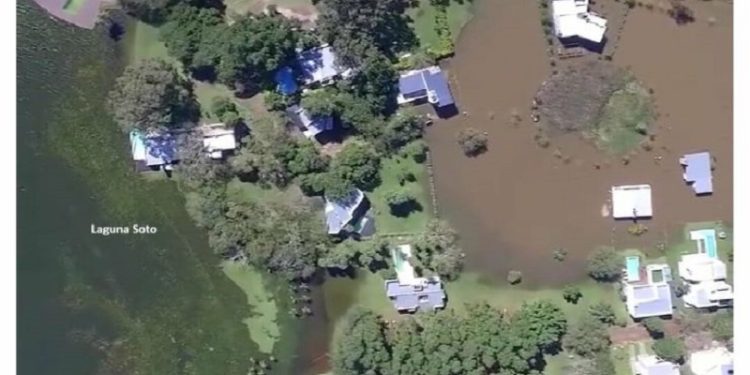 Estudian medio siglo de construir riesgo de anegamiento en Corrientes