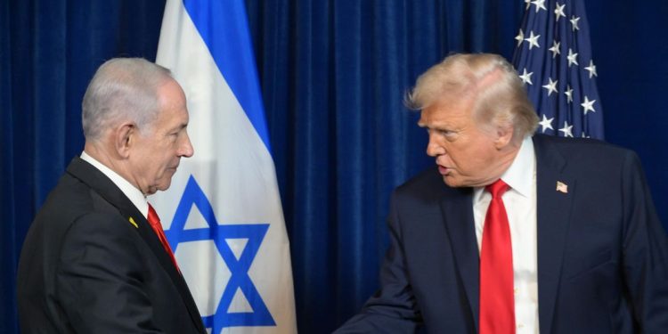 Donald Trump recibió a Benjamín Netanyahu en Florida para tratar la segunda fase del plan de paz para Gaza