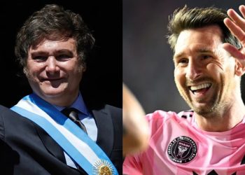 Javier Milei celebró el título de Lionel Messi con Inter Miami, en medio de los cruces entre el Gobierno y la AFA