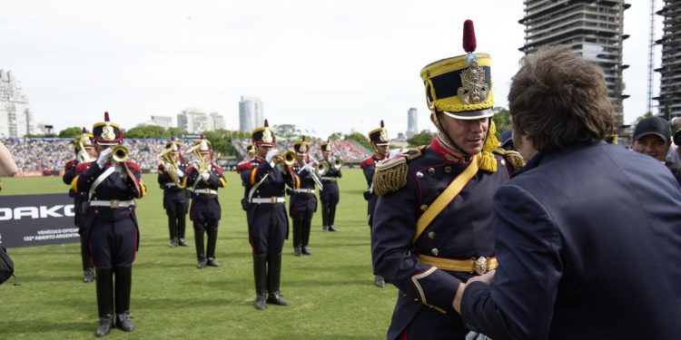 Javier Milei estuvo presente de la final del 132° Abierto de Polo en Palermo