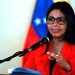 La vicepresidenta de Venezuela llama a proteger el petróleo ante posibles ataques de EEUU
