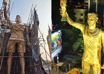 Messi viajará a la India para inaugurar una estatua suya de 21 metros