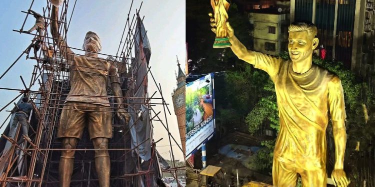 Messi viajará a la India para inaugurar una estatua suya de 21 metros