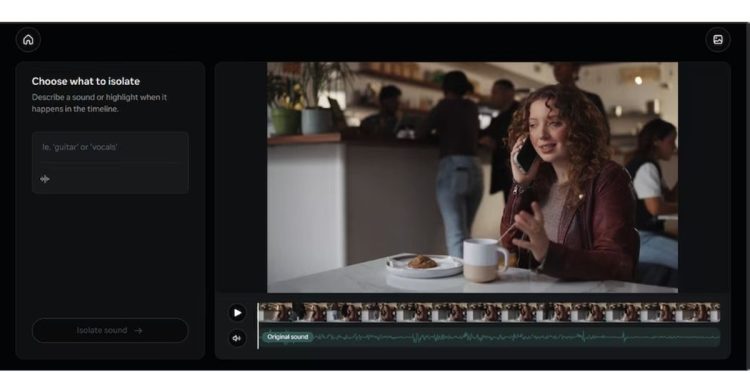 Meta presentó SAM Audio, un modelo de IA que permite aislar sonidos con texto, imágenes o tiempo