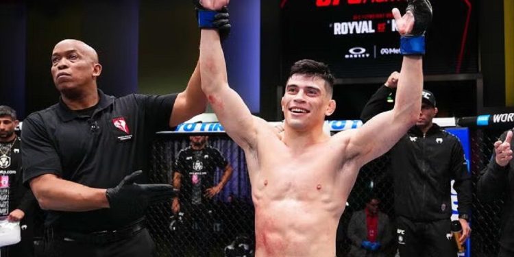 UFC: Kevin Vallejos es el tercer argentino en ingresar los rankings oficiales a puro nocaut y hace historia
