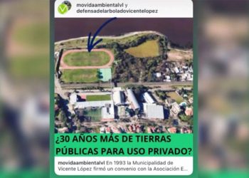 Vicente López: reclaman que no se renueve cesión de tierras a una escuela privada y sean destinadas a un espacio público frente al río