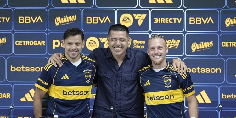 Boca presentó a sus dos primeros refuerzos y toma aire en el mercado: entre viejos anhelos y rechazos a River