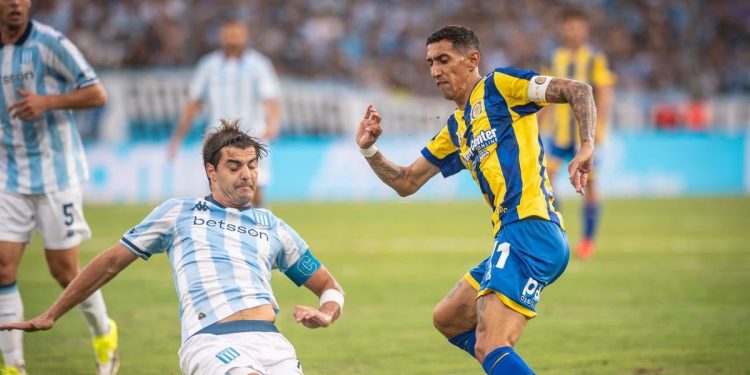 Con un Ángel Di María en llamas, Rosario Central venció a Racing y sumó su primer triunfo en el Apertura
