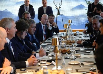 Davos: Javier Milei se reunió con CEOs de las principales firmas financieras globales
