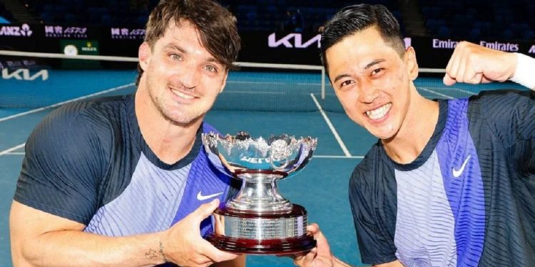 Gustavo Fernández salió campeón del Abierto de Australia en dobles y consiguió los 4 Grand Slam